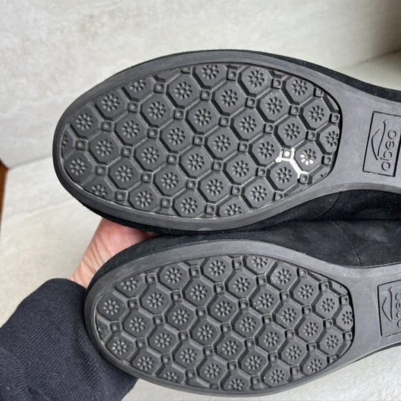 Abeo Carlisle Black Ballet Flats Size 6 Cross strap Comfort - Picture 7 of 9